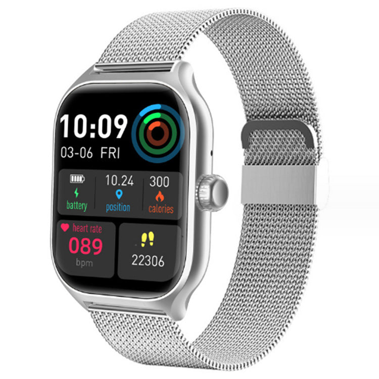 Bluetooth Smart Watch with Full Touch Screen & Heart Rate