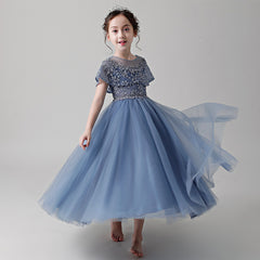 2020 New Girls' Tulle Princess Dress for Events