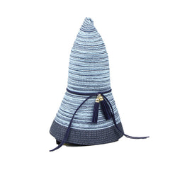 Summer Women's Foldable Wide-Brim Sun Hat for Outdoors