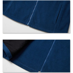 Men's Casual Outdoor Polar Fleece Jacket Plus Size