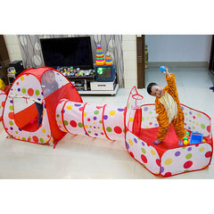 Three-Piece Children's Playhouse Tent Set