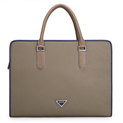 Leather Briefcase and Crossbody Men's Bag