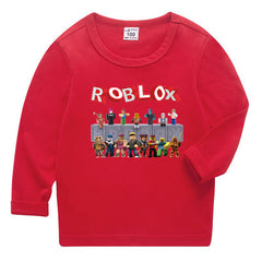2020 Kids Korean Style Roblox Long Sleeve T-Shirt
