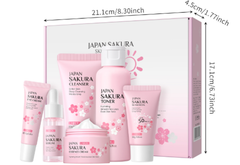 LAIKOU Cherry Blossom Skincare Set 6 Pieces