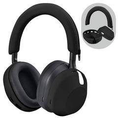 Silicone Case for Sony WH-1000XM5 Sony xm5 Wireless Headphones Protective case CoverBlack