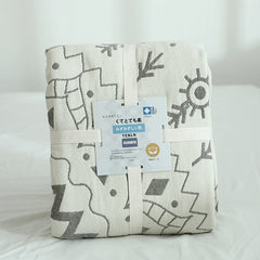 2019 New Japan Four-Layer Thick Cotton Blanket