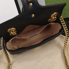 2022 Vintage Leather Messenger Bag for Women