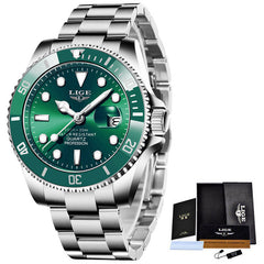 Waterproof Quartz Three Hand Watch