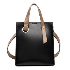Silk Scarf Portable Bucket Bag for Casual Use
