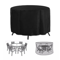 Outdoor Waterproof Oxford Wicker Sofa Cover Set