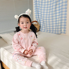 Cotton Sleeping Bag for Kids - Long Sleeve & Split Legs