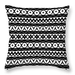 Nordic Style Black and White Velvet Pillow Covers