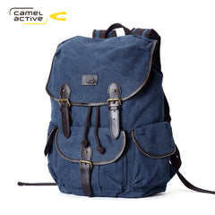 Men's Camel Dynamic Retro Travel Backpack