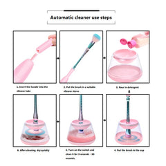 Automatic Makeup Brush Cleaner and Dryer Machine