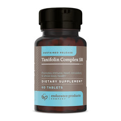 Endurance Products Taxifolin - Vitamin C Zinc & DihydroQuercetin (Immune & Heart Health Support) - Sustained Release More Bioavailable Than Regular Quercetin - 60 Count
