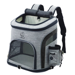 Portable Oxford Cloth Pet Backpack for Cats and Dogs