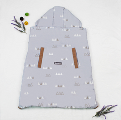 Baby Carrier Cape and Thick Warm Blanket Set