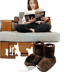 USB Heated Winter Boots with Adjustable Temperature