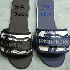D Family Summer New Style Slip-On Flat Sandals