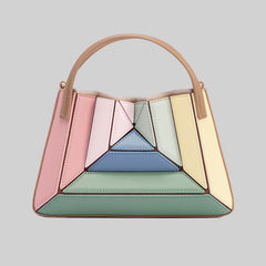 Fashionable Pleated Mini Portable Messenger Bag for Women