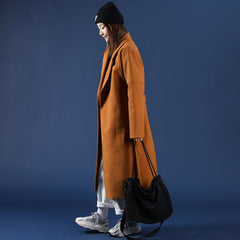 Unisex Long Over-the-Knee Trench Coat for All