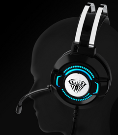 SL-200 Gaming Headset with Heavy Bass Over-Ear Design