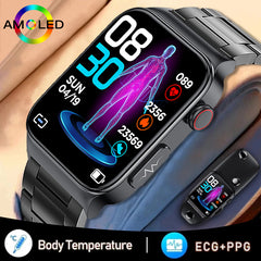 Smart Watch for Non-Invasive Glucose and ECG Monitoring