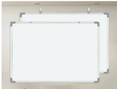 Double-Sided Magnetic Whiteboard for Home Office