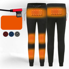 USB Charging Heating Pants for Men and Women with Cashmere