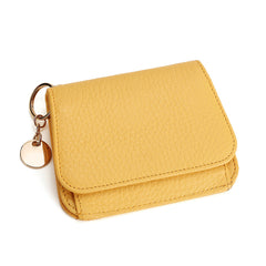 Cute Cowhide Zipper Coin Purse for Fashion Lovers