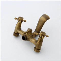 Antique Copper Bathtub Faucet with Vintage Shower Set