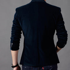 Slim Men's Blazers - Trendy and Comfortable Fashion