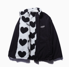 Reversible Cotton Jacket - Love Vibes (One Piece)