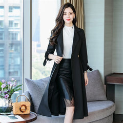 Women's Mid-Length Korean Style Double-Breasted Coat