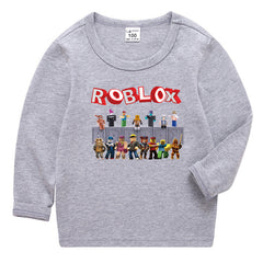2020 Kids Korean Style Roblox Long Sleeve T-Shirt