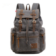 Canvas Casual Backpack - Shoulder Bag