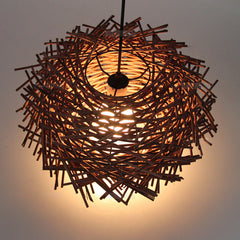 Southeast Asian Rattan Pendant Light for Restaurants