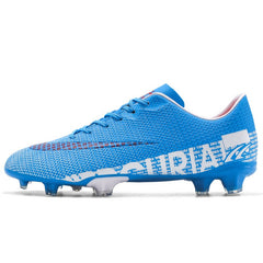 Men's White Football Shoes for Artificial Grass Training