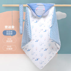 Baby Swaddle Blanket with Cotton for Newborns (Autumn/Winter)
