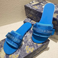 D Family Summer New Style Slip-On Flat Sandals