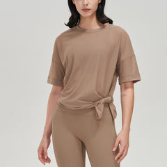 Quick-Drying Summer Loose Sports Fitness Blouse