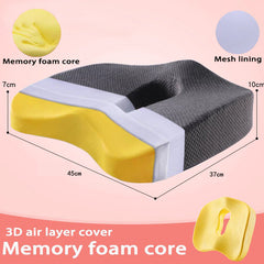 Dual-Purpose Cushion for Office and Car Use