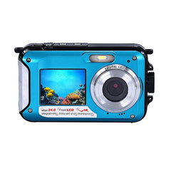 Dual Screen Waterproof HD Digital Camera and DV Camcorder