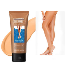 Leg Makeup Waterproof No Transfer Leg Vein Cover up Makeup for Varicose Veins Waterproof Black Skin Leg and Body Scar Cover up Makeup for Tattoo Cover Up Long Last Body Foundation (#3 Bronze)