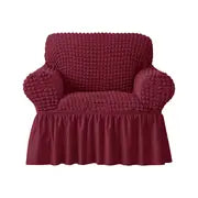 Universal Sofa Cover with Skirt, Durable & Washable