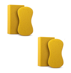 Large Sponges for Cleaning - 4 Pack - Multi-Purpose Cleaning Sponge Large Sponges for Cleaning Household Cleaning Sponges Tile Grout Sponge Sponges for Painting Large Sponge for Washing Car