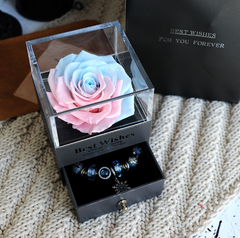 Eternal Flower Jewelry Box Gift Set