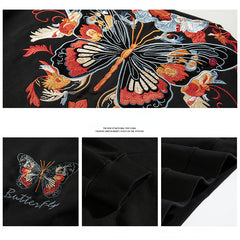 Autumn Chinese Style Zhuangzi Dream Butterfly Sweatshirt