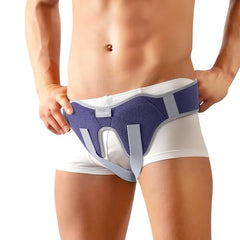 ZHENSTONE Hernia Belt Truss for Single/Double Inguinal or Sports Hernia Hernia Support Brace for Men for Women Pain Relief Recovery Strap with 2 Removable Compression Pads Comfortable Material