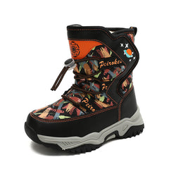 Warm Thick Cotton Snow Boots for Older Kids